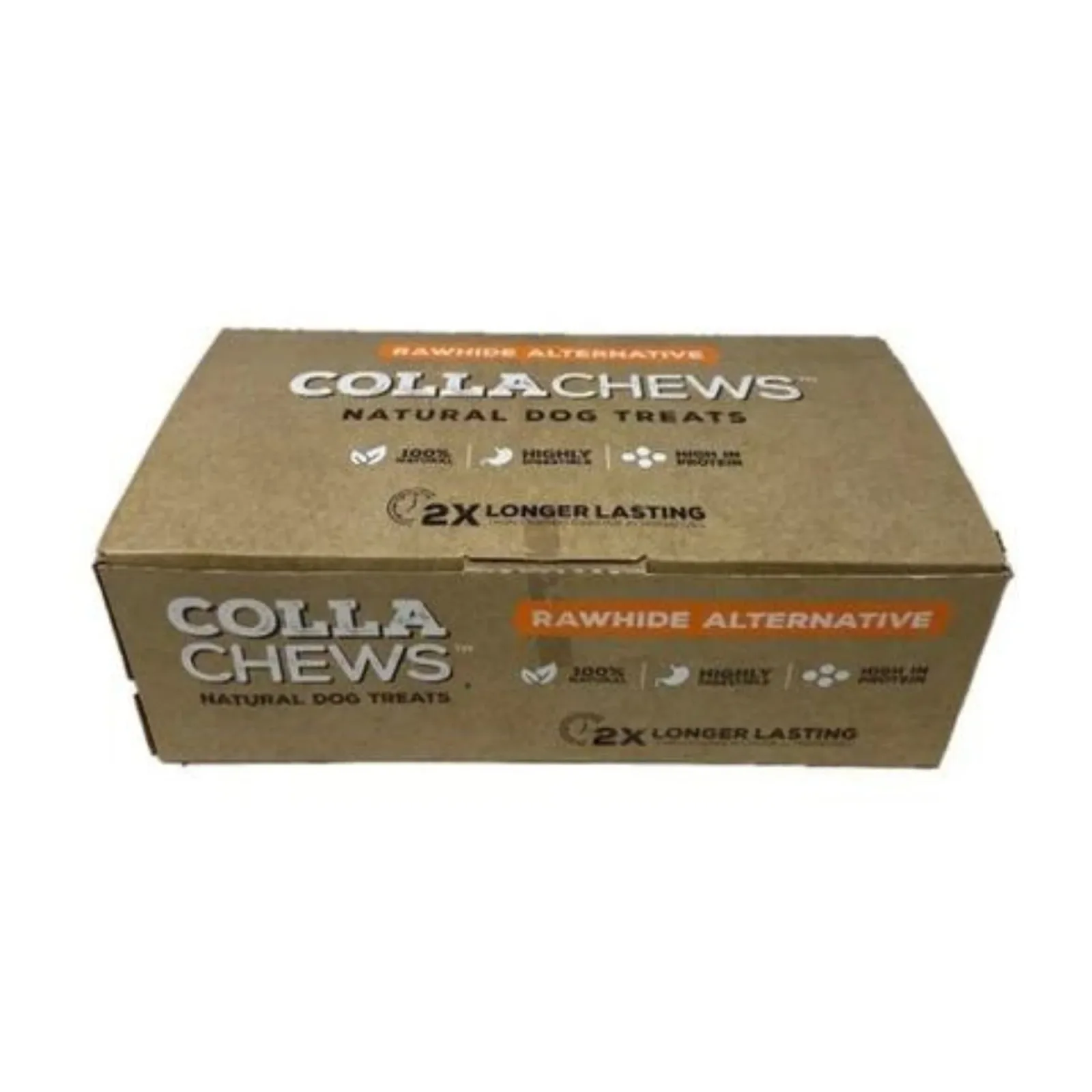 Collachews - Long-Lasting 6 in Peanut Butter Collagen Roll, 30-Count - Image 2