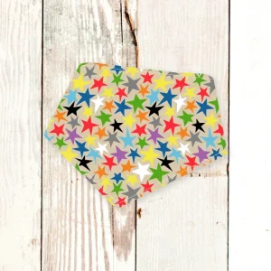 "Colorful Stars" Dog Bandana