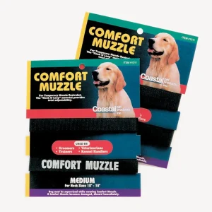 Comfort Muzzle Adjustable Muzzle for Dogs 12-18 in, Medium