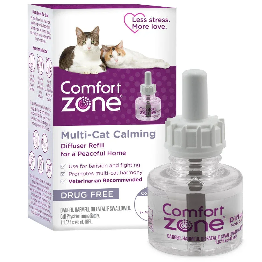 Comfort Zone Comfort Zone Multi Cat Calming Diffuser Refills 1 ct 1 Refill