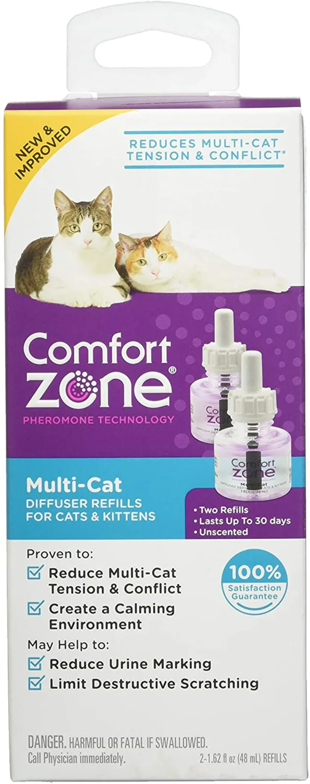 Comfort Zone Comfort Zone Multi Cat Calming Diffuser Refills 1 ct 2 ct