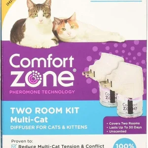 Comfort Zone Comfort Zone Multi Cat Calming Diffuser Two pk Diffuser Kit