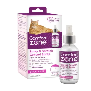 Comfort Zone Comfort Zone Scratch Deterrent and Cat Calming Spray, 2 ounces59.2 mL 2 oz