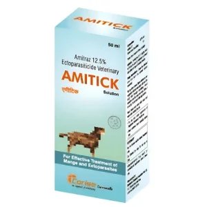 Corise Amitick Amitraz 12.5% Solution for Dogs