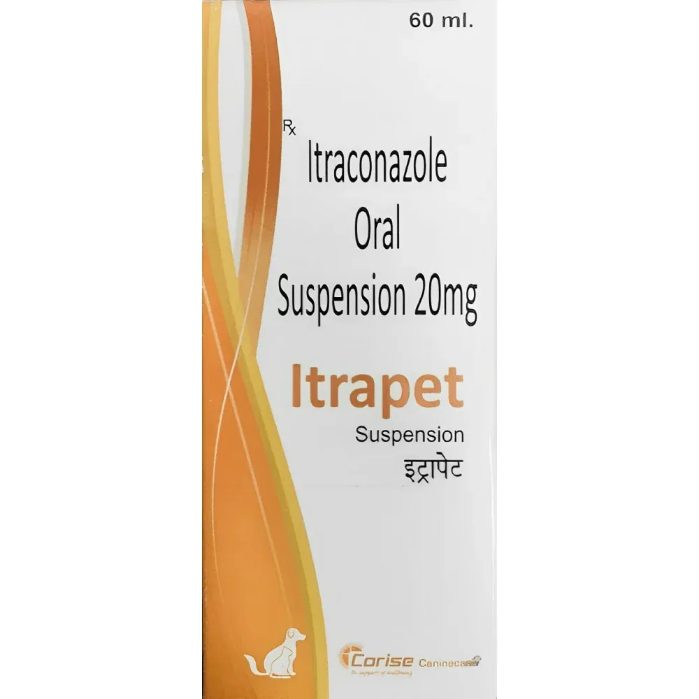 Corise Itrapet Suspension (Itraconazole) for Dogs and Cats (60ml) - Image 2