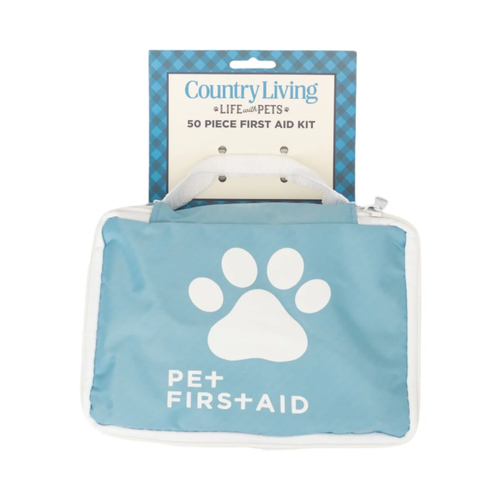 Country Living 50-Piece Pet Travel First Aid Kit for Emergencies, Safety, Adventure & On