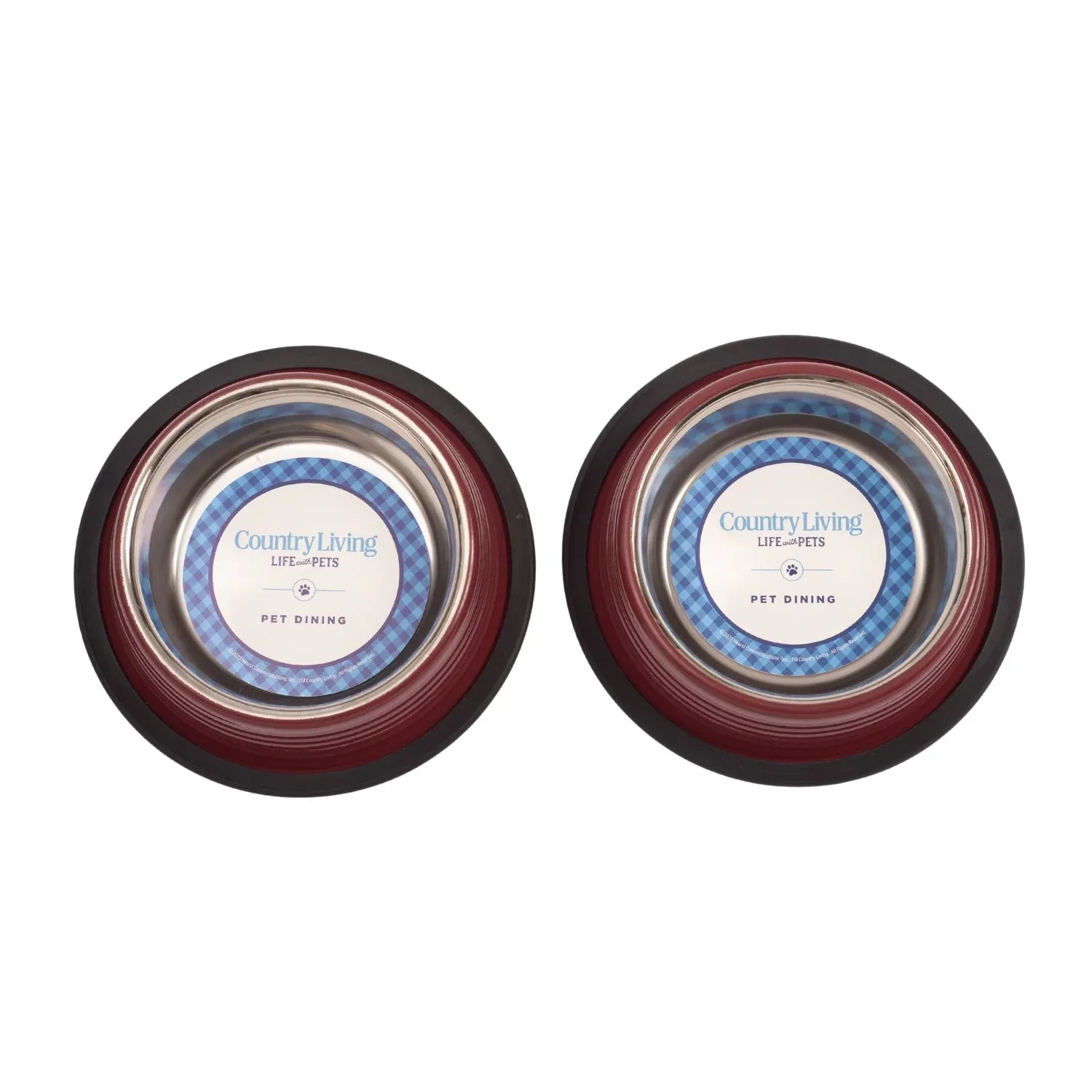 Country Living Set of 2 Ribbed Non - Image 2