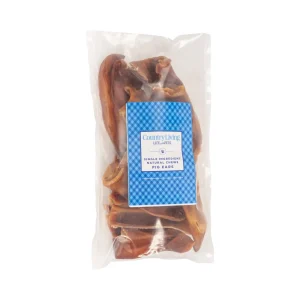 Country Living Whole Pig Ears Dog Treats – 100% Natural, Premium Pork Chews for Dental Care