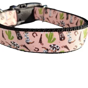 Cowboy Western Wear Nylon Dog Collar