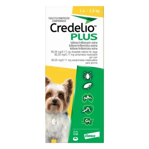 Credelio Plus for Dogs | Worming Treatment for Dogs | Flea and Tick Tablets