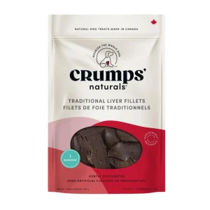 Crumps 6.8 oz Traditional Liver Fillets (100% Beef Liver)