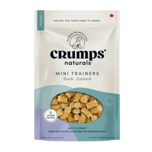 Crumps Naturals Dog 10.6 oz. Mini Trainers Semi-Moist Duck