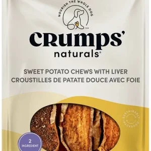Crumps Naturals Sweet Potato with Liver Chews Dog Treats