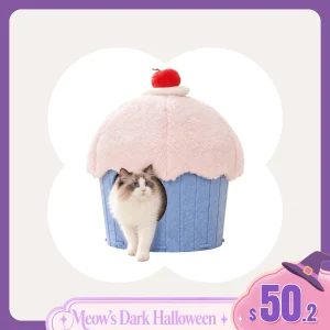 Cupcake 2-in-1 Felt Cat Condo
