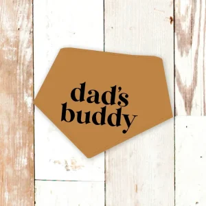 "Dad's Buddy" Dog Bandana