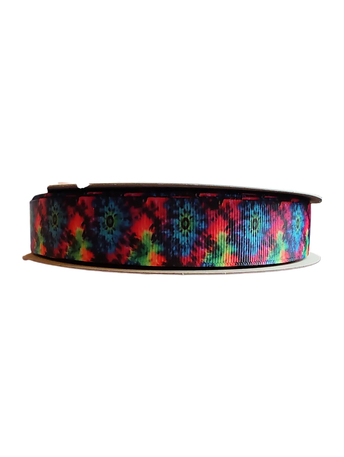 Dark Tie Dye Nylon Dog Collar