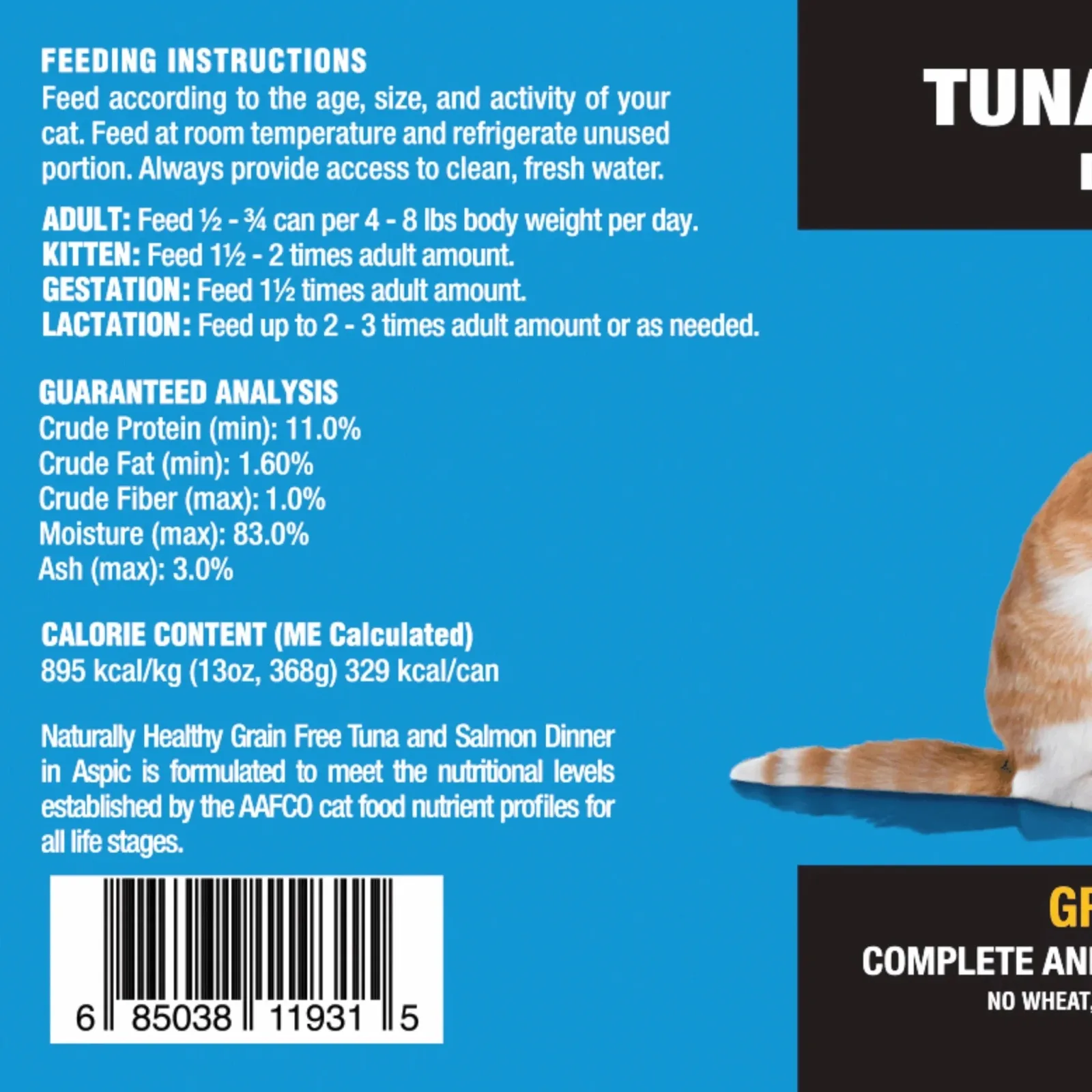 Dave's Cat Food Naturally Healthy Grain Free Tuna & Salmon - Image 2