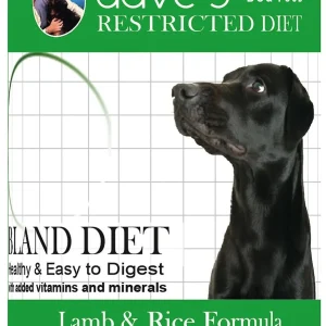 Dave's Dog Restricted Diet Bland Lamb And Rice Formula, 13 oz each, Case of 12