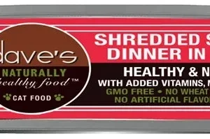 Daves Naturally Healthy Shredded Salmon in Gravy 5.5 oz. 24 ct