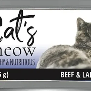 Dave's Pet Food Cat's Meow Beef & Lamb Dinner Pate Wet Cat Food, 5.5 oz, 24 ct