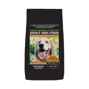 Dave's Pet Food Naturally Healthy Adult Dry Dog Food - Chicken, Lamb & Brown Rice, 4 lb