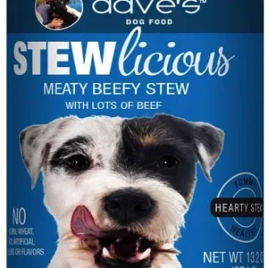 Daves Stewlicious Meaty Beefy Stew, 13.2 oz each, Case of 12