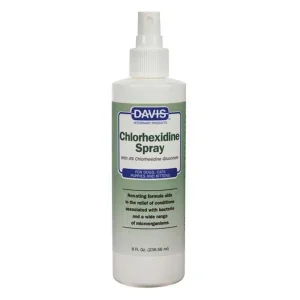 Davis Chlorhexadine Spray 4% 8 oz