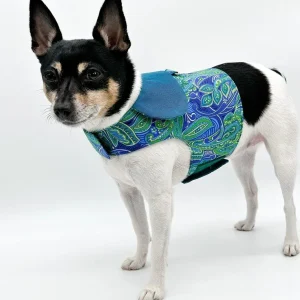 DCNY “Paisley Paws" Dog Harness Vest