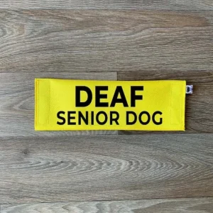 Deaf Senior Dog Leash Sleeve