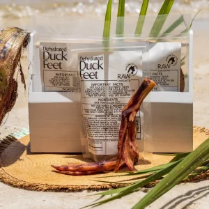 Dehydrated Duck Feet for Dogs & Cats — 100% Pekin Duck