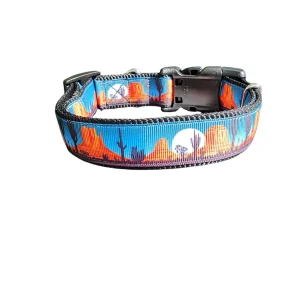 Desert Nights Nylon Dog Collar