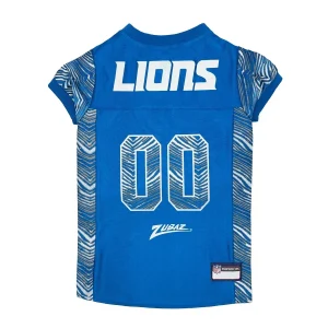 Detroit Lions NFL Zubaz Dog Jersey