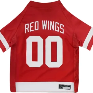 Detroit Red Wings Dog Jersey - NHL Officially Licensed Pet Apparel