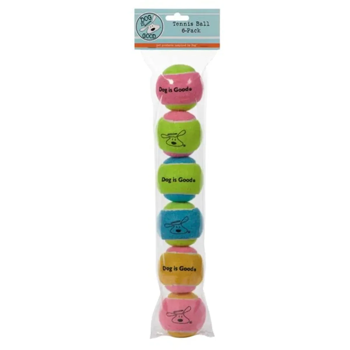 DG Tennis Ball Multi, 6-Count - Image 2
