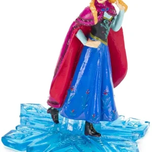 Disney Frozen Anna Resin Ornament Blue/Pink, 4.5 in, Large