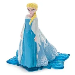 Disney Frozen Elsa Resin Ornament Blue/White, 2.5 in, Mini - Image 2