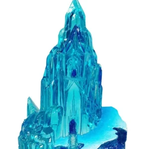 Disney Frozen Ice Castle Resin Ornament, Blue, 2.5 in, Mini