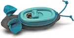 Doc and Phoebe The Hunting Snacker Cat Feeder Black-Blue 3.5 in - Image 2
