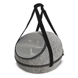 Doc & Phoebe Sleep N Go Pet Bed Grey 10.75 in