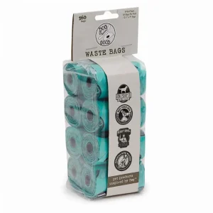 Dog is Good Waste Bags - Green & Purple, 160-Count