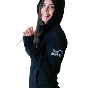 Dog Mom Adventures Full Zip Hooded Jacket