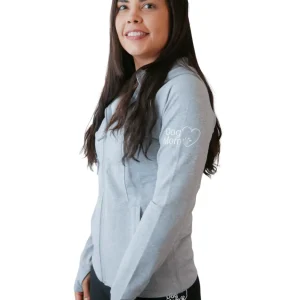 Dog Mom Adventures Full Zip Hooded Jacket