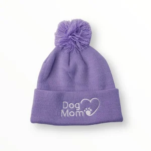 Dog Mom Bobble Beanie