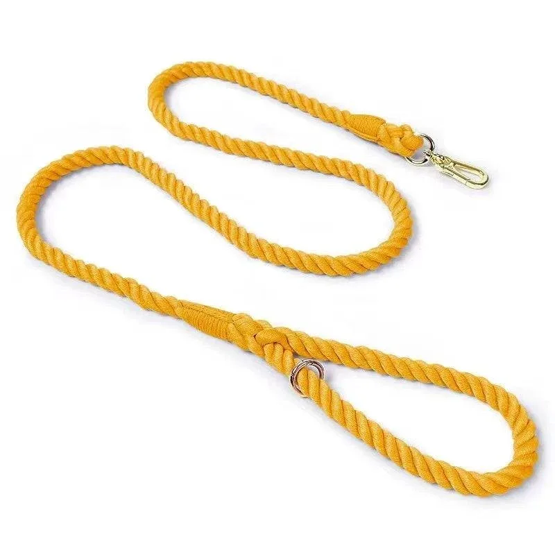 Dog Rope Dog Leash - Saffron - Image 2