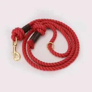 Dog Rope Dog Leash - Scarlet