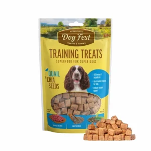Dogfest Quail & Chia Seeds Training Dog Treats