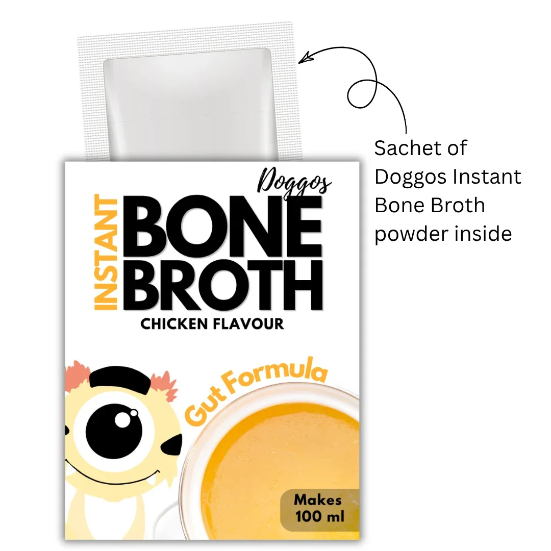 Doggos Instant Chicken Bone Broth Gut Formula (Makes 100ml) for Cats and Dogs - Image 2