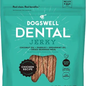 Dogswell Dental Jerky Grain-Free Chicken Dog Treats 24 oz