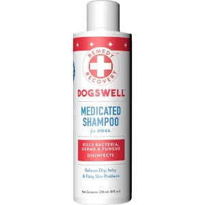 Dogswell Dog And Cat Remedy And Recovery Medicated Pet Shampoo 8 oz