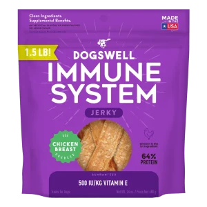 Dogswell Immunity & Defense Grain-Free Chicken Breast Jerky Dog Treats 24 oz